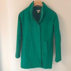JCrew Kelly Green Jacket - Size 0